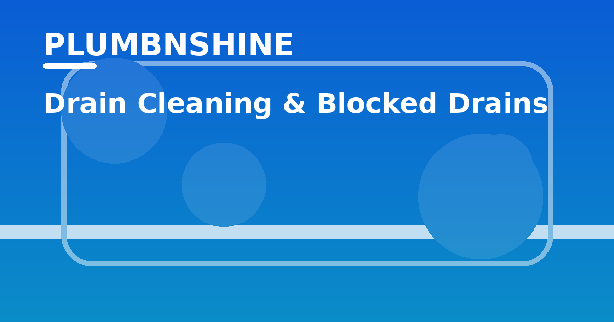 Drain Cleaning