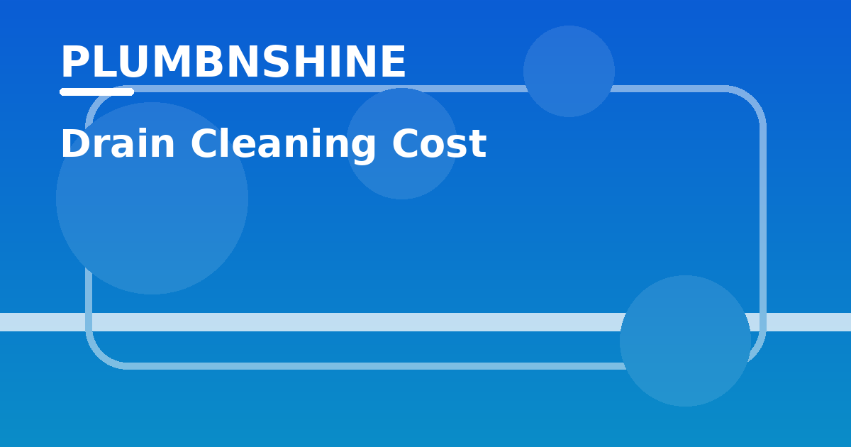 Drain Cleaning Cost in Sydney (2026)