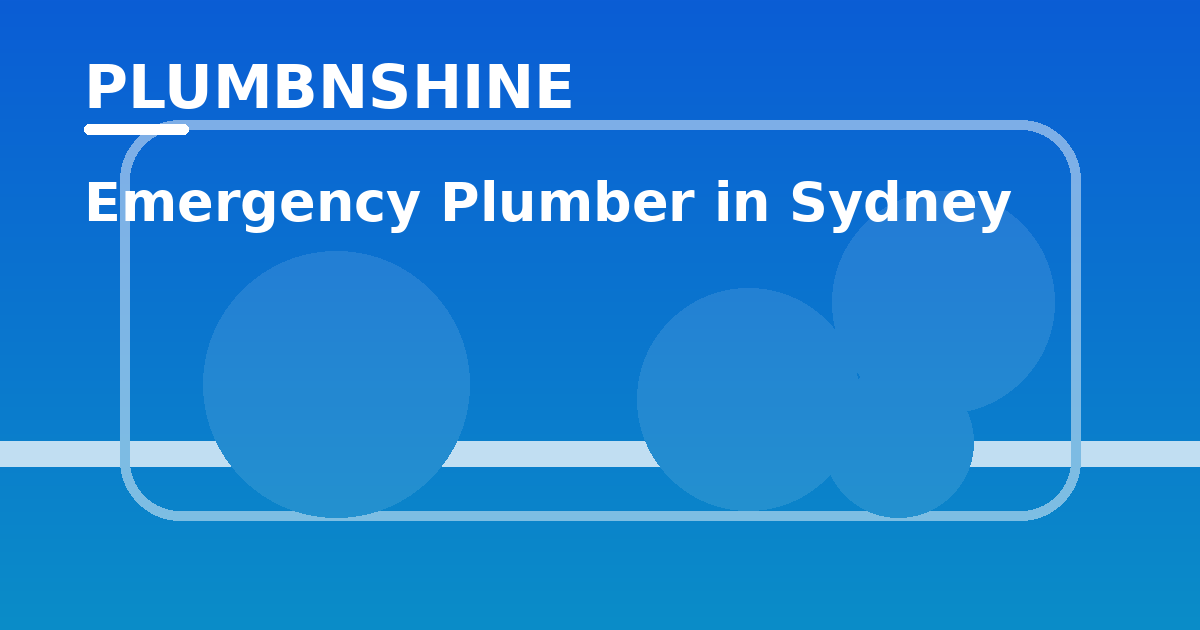 Emergency Plumber