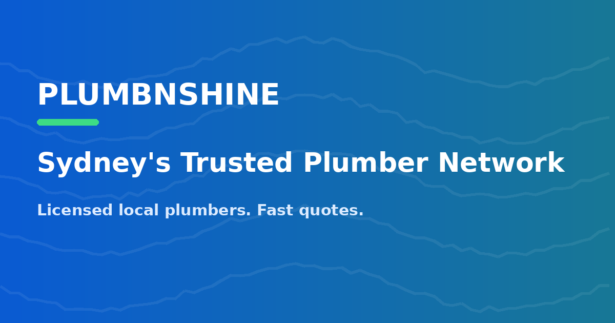 Trusted plumbers near you